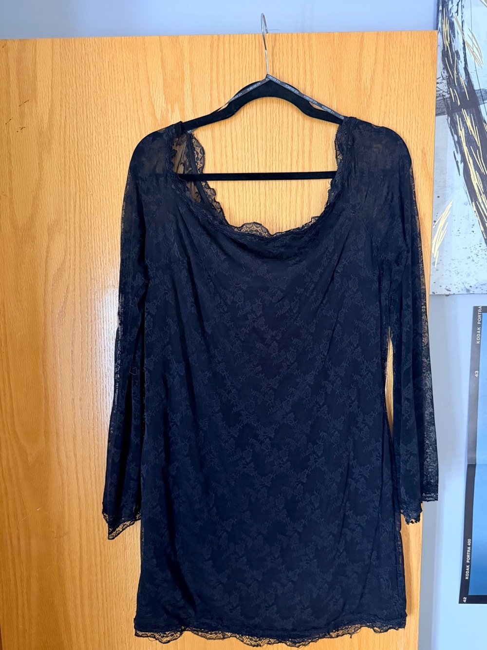 Forever 21 Black Lace-Trim Camisole